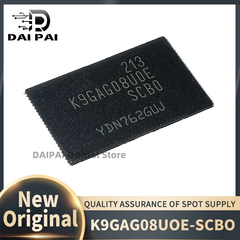 (5Pcs-10Pcs/Lot) 100% New original K9GAG08UOE-SCBO K9GAG08UOE K9GAG08U0E-SCB0 K9GAG08U0E TSOP48 Flash memory Chipset