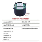 ZED-F9P/UM980/UM981/UM960/Beiyun M20 GNSS/GPS Centimeter-Level RTK Module with Helix Antenna Compass IST8310/RM3100,FOR UAV