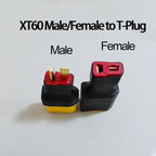 1PCS RC Battery Connector Adapter XT30 XT60 XT90 T-Plug TRX Male to Female Plug For RC LiPo Battery Charger