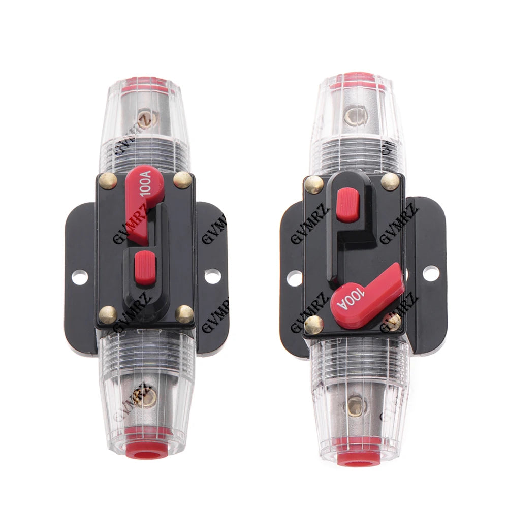 40A 50A 15A 20A 30A Car Battery Fuse Automatic Reset Audio Stereo Amplifier Fuses Overload Protection Adapter Auto Accessories