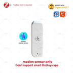 Zigbee 3.0 10G MmWave Human PIR Motion Sensor With Temperature Humidity Illuminance Monitor Support Tuya Smart Life Zigbee2MQT