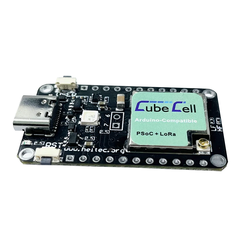 Heltec 2PCS CubeCell AB01 Dev-Board (V2) Module Type-C 433-510 863-928 for Arduino/Lora Sensors Lora ASR6502x IP67 Antenna