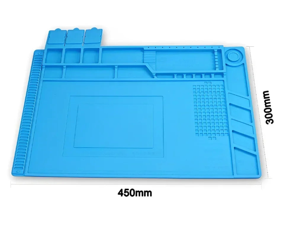 Repair Pad ESD Insulation Soldering Mat Heat Resistant Soldering Station Silicon Work Pad Phone Repair Tool Kit Desk Platform