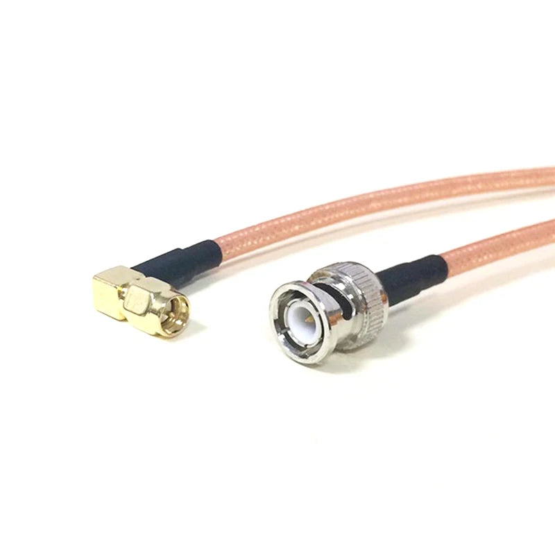 SMA Male Female Switch BNC Plug Jack RF Coaxial Cable RG142 50CM 20"/100CM Adapter High Quality Low Loss