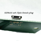 For Sony Camera Camera plug Multi  USB Female Socket Detection Multi 15-pin USB Plug (male)DIY Welding Wire Suitable