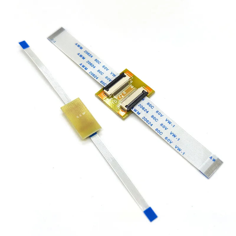 2PCS FFC FPC 0.5mm 1.0mm Flexible Flat Cable Lengthen Extension Board Adapter Board 4P 5P 6P 8P 10P 12P 16P 20P 24P 30P 40P 50P
