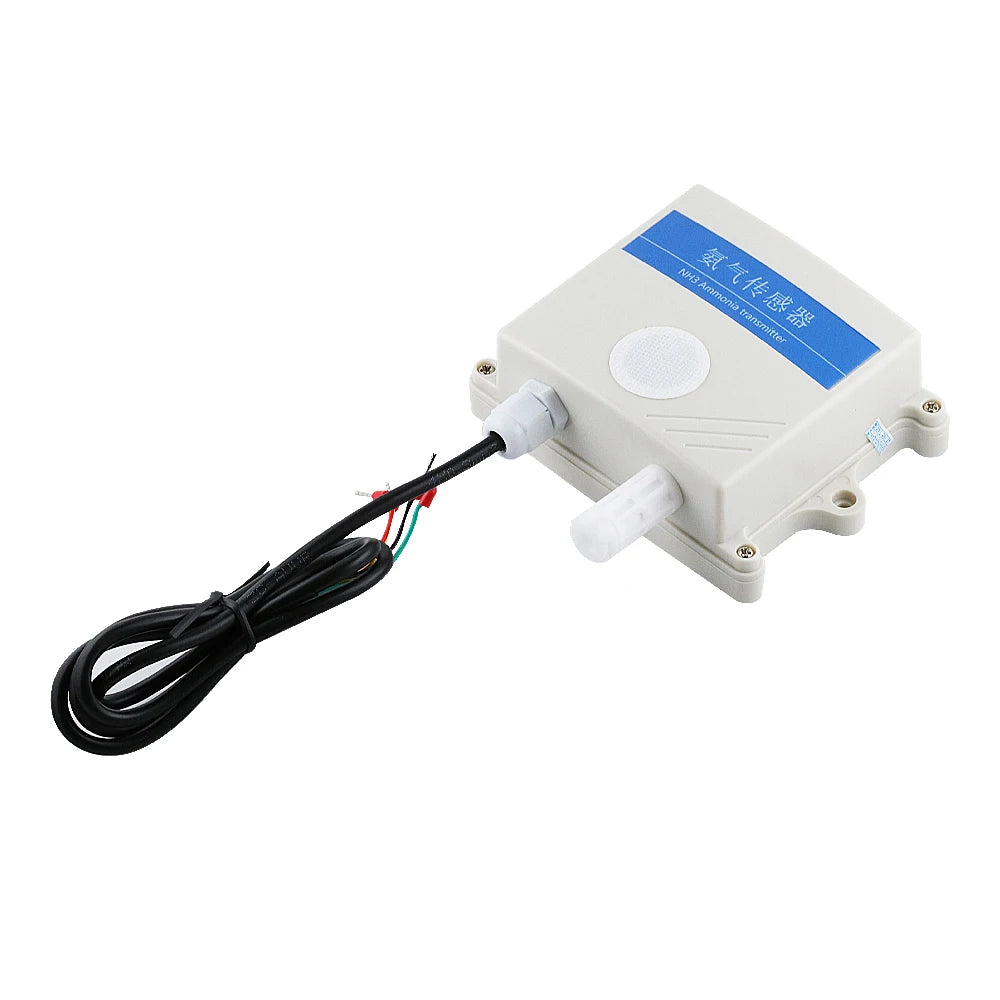 Ammonia Gas Sensor NH3 Concentration Detection High Precision Detector 20ppm 100ppm 500ppm Output RS485 4-20mA 0-5V 0-10V