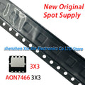 (5-10piece) 100% original New AON7466L MOSFET  AON7466 AO7466 printing silk 7466 N channel 30V/30A QFN8 Chipset