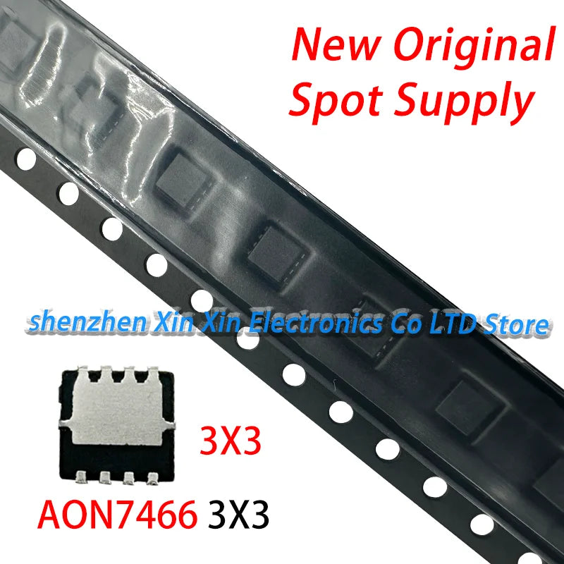 (5-10piece) 100% original New AON7466L MOSFET  AON7466 AO7466 printing silk 7466 N channel 30V/30A QFN8 Chipset