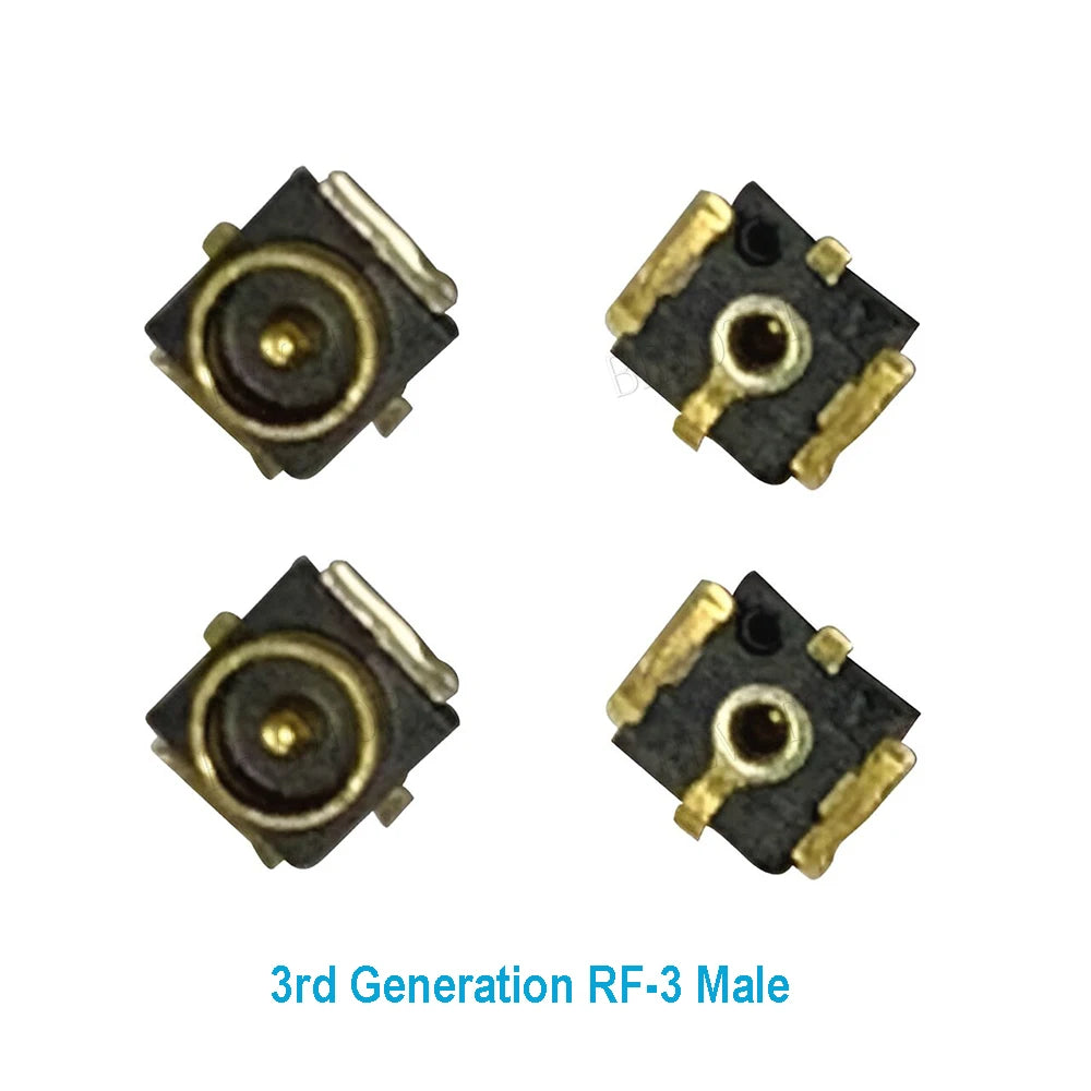 10PCS/LOT 4th Generation IPX-1/MHF4 Male Plug Antenna Base U.FL SMT PCB RF Coaxial WiFi Connector Antenna Board Terminal