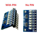 6pcs DC12V 8CH Relay Control Board Opto Isolated NPN Input 4 Digit Display For Arduino Pro Mini Programmable Timer Module