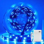 DC 5V 5050 RGB Strip LED Light Battery Powed Waterproof Ribbon Tape Stable Led Strips Indoor Outdoor Decoration Remote Control