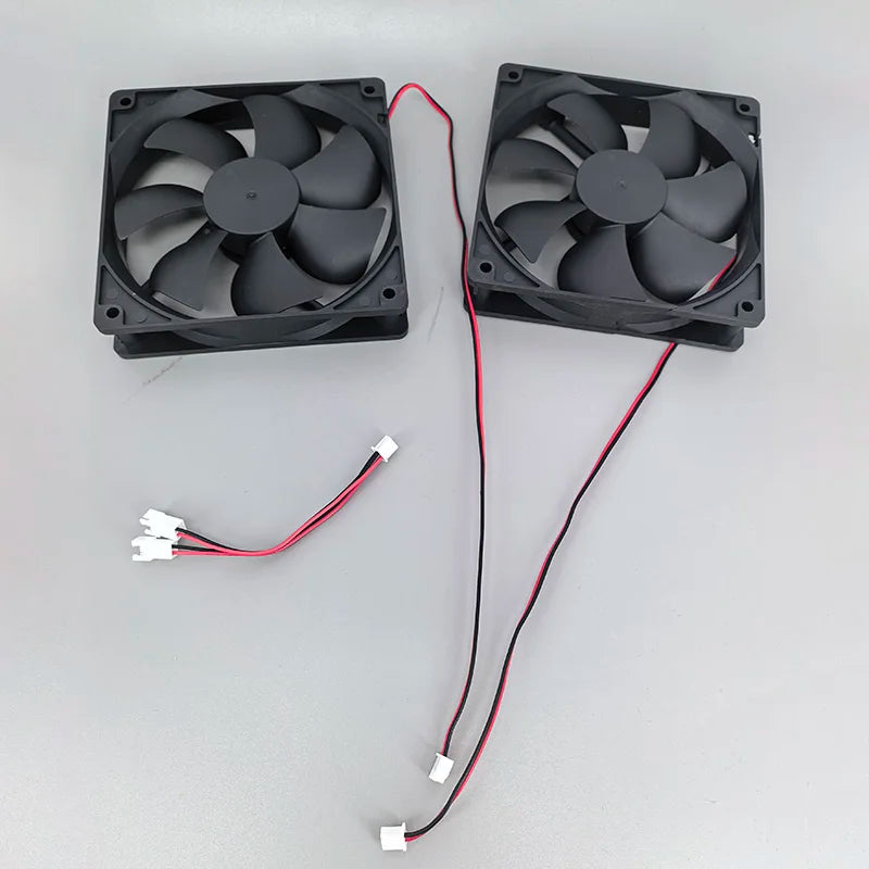 2 in 1 120mm 12cm 12025 DC USB Fan  5V 12V 24v 120mm*120mm*25mm Brushless USB Cooling Fan oil 2PIN PC Case Cooler 12cm E