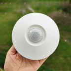 1/2pc Wired Ceiling Microwave+PIR Motion Sensor Motion Detector Alarm 360° Detection Movement Alarm Pet Immune for Home Security