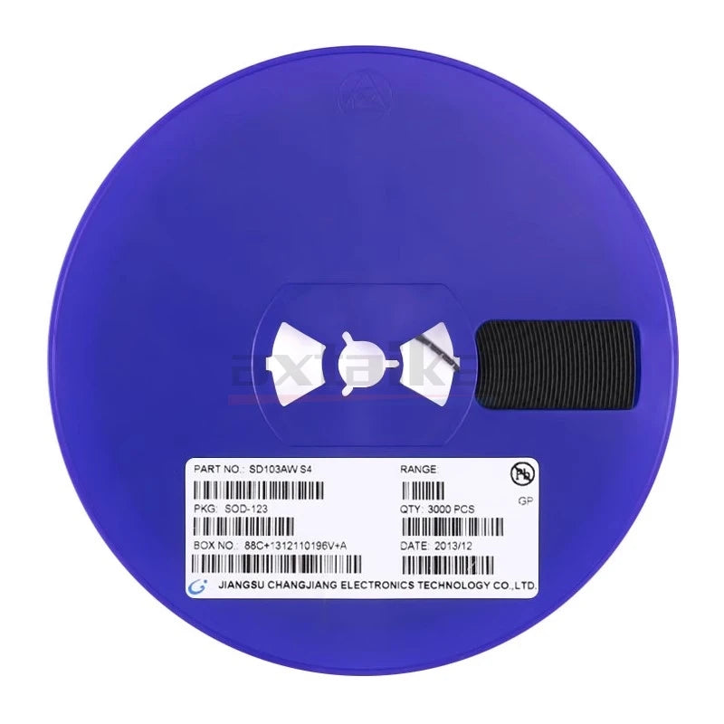 100PCS SD103AW S4 SOD-123 SOD-323 0805 SD103AWS 40V 350mA SMD SD103AW-7-F SD103AW-13-F Schottky Barrier DIODE 1N5819 B5819WS