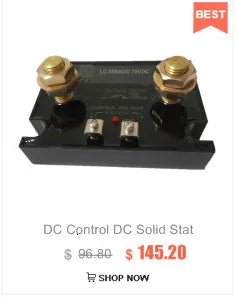 DC Control DC Solid State Relay 500A 1000A With heat sink raditor SSR DC Relay