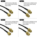 RG174 SMA to SMA Cable Female to Male extension jumper Pigtail Adapter Cable my SMA Antenna cable For WIFI 3G 4G GSM Antenna