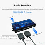 4 Channel Serial Server RS485 RS232 RS422 to Ethernet CDSENET NB144-V2 Series TCP UDP MQTT HTTP Modbus Storage Gateway Watchdog