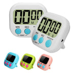Digital Kitchen Timer for 99 Minutes Cooking Countdown with Magnetic Tool Timing Cook Friendly Alarm Clock Counter with Stand