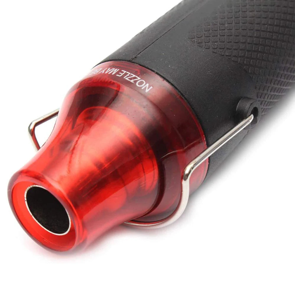 220V DIY Heat Gun Electric Power Tool Hot Air Gun 300W Temperature Gun with Supporting Seat Shrink Plastic DIY Craft Tool