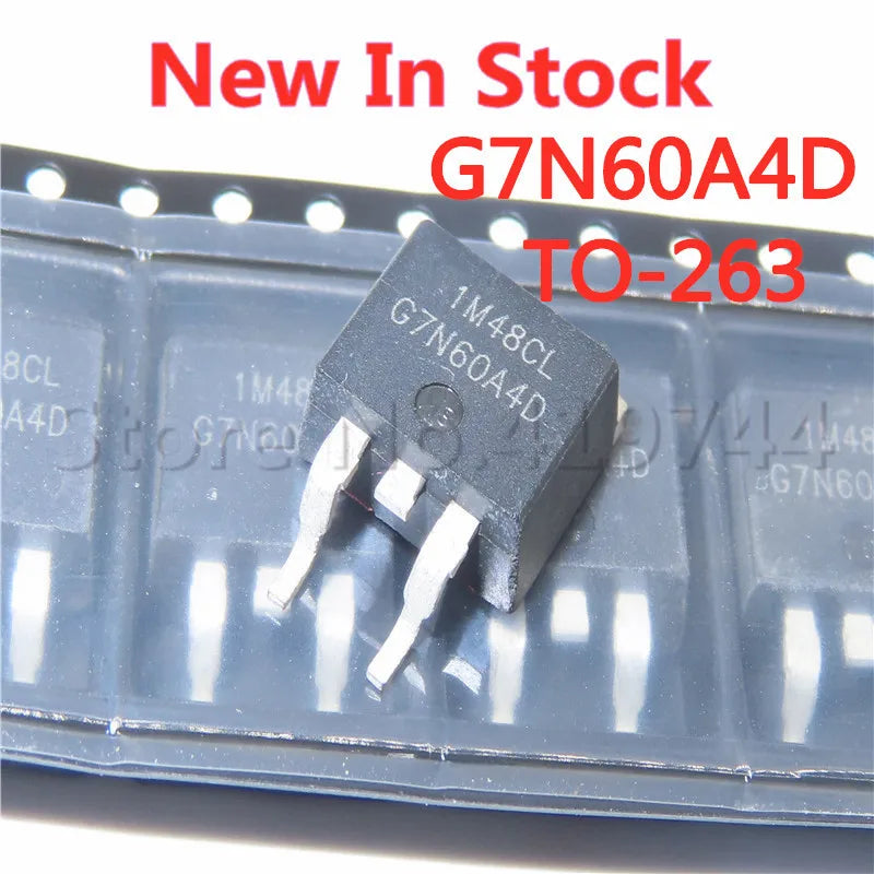 5PCS/LOT G7N60A4D HGT1S7N60A4DS TO-263 SMD 600V 7A IGBT high voltage tube In Stock NEW original IC