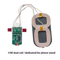 ●1Pcs Wireless Charging Type-C Interface 15W Dual Coil Wireless Charging Module Wireless Charger PCBA Home Car Equipment