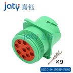 1set Grey Deutsch 9 Pin HD10 Series New ROHS Waterproof Auto Connector Diagnosctic Tool Circular Connector HD16-9-96S HD10-9-96P