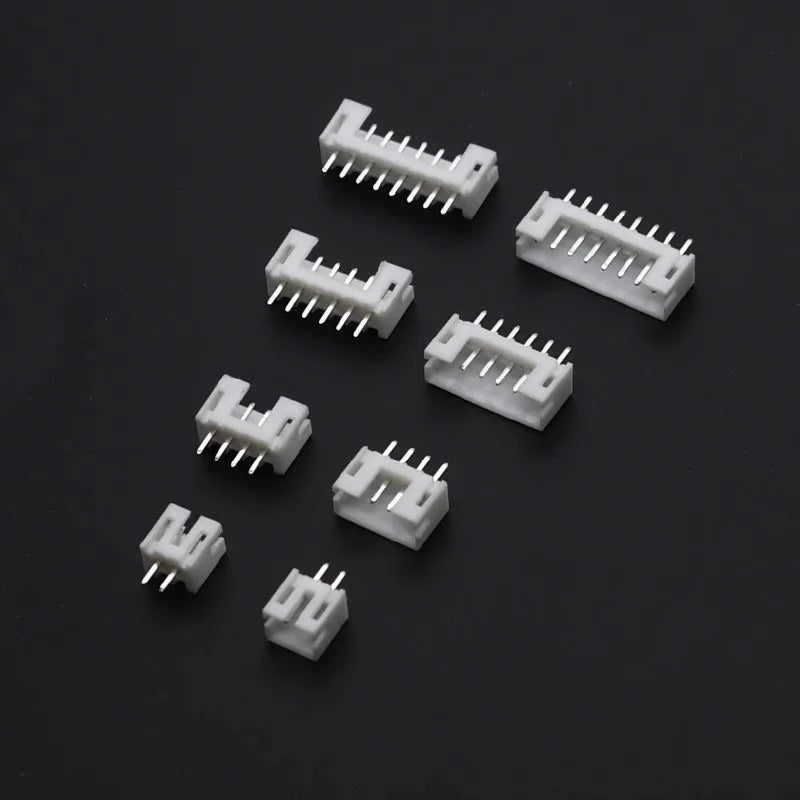 PH2.0mm Connector 2.0mm Pitch 2p3p4p5p6p7p8p 10p 11p12p 13p 15p 16pin Housing Straight/ Curved Pin Header Terminal JST PH2.0mm