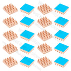 WE DO HEATSINK Small Tiny Useful Pure Copper Heat Sink Without or With Thermal Pad For Raspberry Pi Banana Pi IC Chipset Package