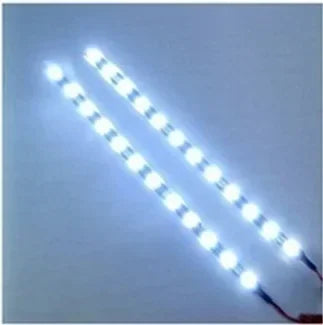 2 PCS LED strip SMD3528 Waterproof Flexible 30CM Red Green Blue White Warm white Super bright car Styling decor stickers lamp