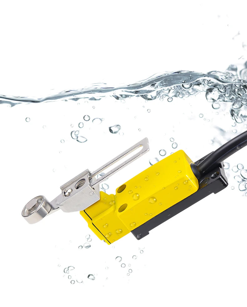 ENMG ET8108-CF IP67 Waterproof Travel Limit Switch Mechanical Position Switch Roller Lever for Industrial Equipment Farm Manure