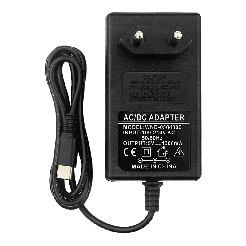 Raspberry Pi 5V 4A Power Supply 100-240V USB Type C Power Adapter EU US Plug Charger for Orange Pi 4 3 LTS Jetson Nano 2GB