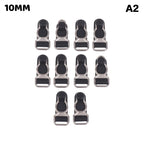 10Pcs 10/12/15/18MM Metal Adjust Buckle For Corset Leg Garter Belt Clip Hook Suspender Ends Buckles Hosiery Stocking Grips