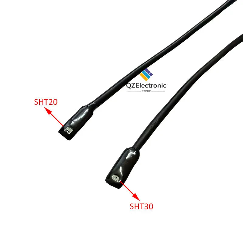 SHT20 SHT30 SHT31 SHT40 SHT41 SHT45 Temperature Humidity Sensor Module Probe Cable Waterproof Digital Capacitance Sensors 1M I2C