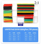 WeluvFit 2:1 Heat Shrink Tubing 164-750P Eventronic Cable Wrapping Electrical Insulation Heat Shrink Wrapping Kit DIY Cable Kit