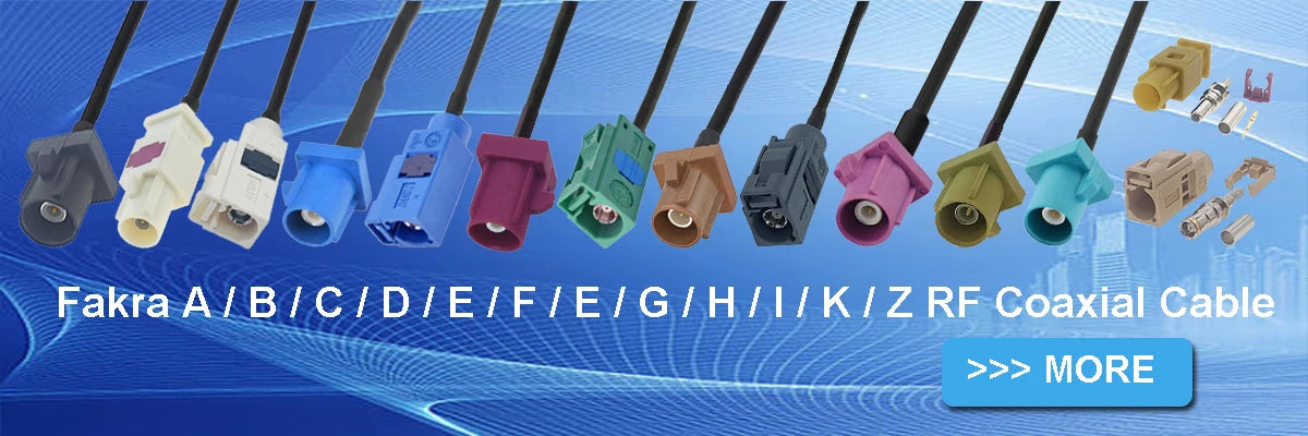 15CM 20CM 0.3M~7M Fakra C Male Plug to SMA Male GPS Antenna Fakra Extension Cable RG316 Pigtail Jumper for VW Seat Benz Ford