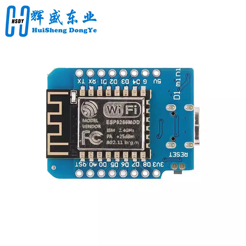 D1 Mini ESP8266 ESP-12 ESP-12F CH340G CH340 V2 USB WeMos WIFI Development Board D1 Mini NodeMCU Lua IOT Board 3.3V With Pins