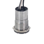 Metal touch sensor switch Stainless steel button jog delay self-locking IP68 waterproof 16/19/22/30mm