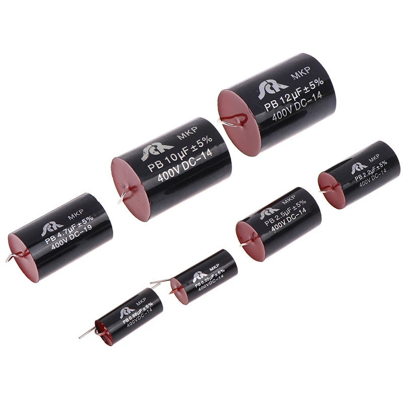 SCR Copper Foot Fever Polypropylene Coupling Audio Capacitor Of Fever Stage MKP Capacitor 400V 0.22UF-27UF