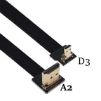 Camera 0.05M-1M FPC flexible cable drone aerial photo transmission FPV Micro HDMI to HDMI HD cable