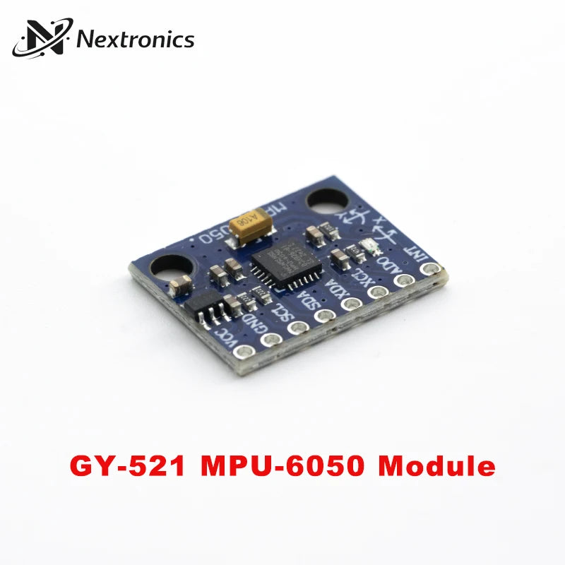 1/3/5/10PCS GY-521 MPU6050 6DOF IMU Module 3 Axis Accelerometer Gyroscope Sensor I2C for Arduino ESP32 Raspberry Pi