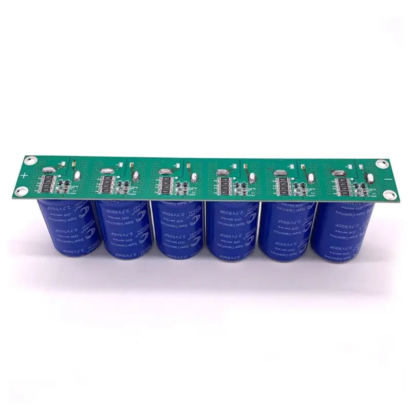 6pcs/set 16V 83F Super Farad Capacitor Single Row With for Protection Board 2.7V 500F Flat Electrolytic Ultracapac