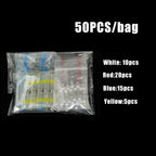 50PCS Waterproof Solder Seal Heat Shrink Tube Wire Connectors Terminals With Soldering Sleeves