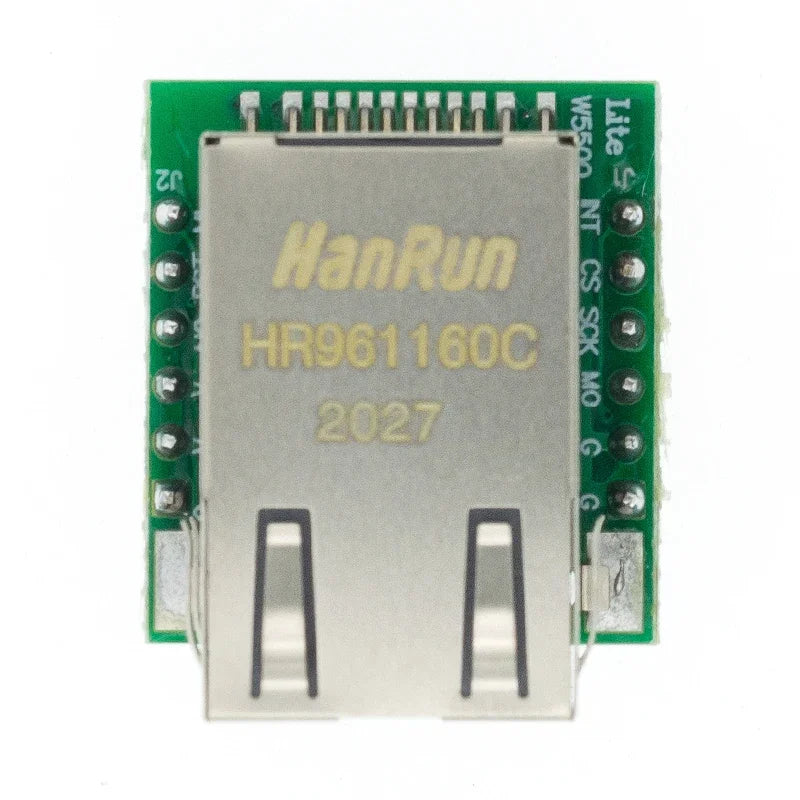 W5500 Ethernet Shield LAN Network Module Support TCP/IP 51/ STM32 Microcontroller Program With 32k Bytes SPI 3.3V/5V Over W5100