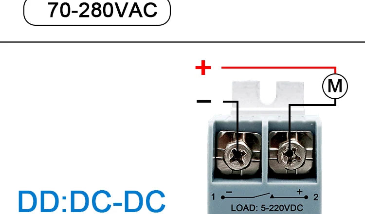 SSR Solid State Relay DIN Rail Relay With Heatsink 10A 25A 40A 60A 80A 100A 120A DC - AC DC - DC AC - AC Single Phase Control