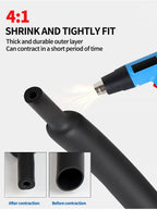 4:1 Heat Shrink Tube With Glue Thermoretractile Heat Shrinkable Tubing Dual Wall Heat Shrink Tubing 4 6 8 12 16 20 24 32mm