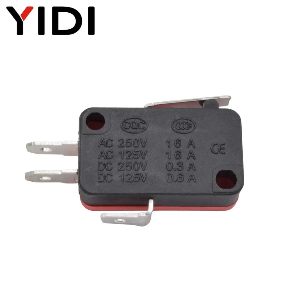 5/10pcs Micro SPDT On Off Momentary Switch Travel Limit Switch 1NO1NC Roller Lever V-15 V-151 V-152 V-153 V-154 V-155 V-156-1C25