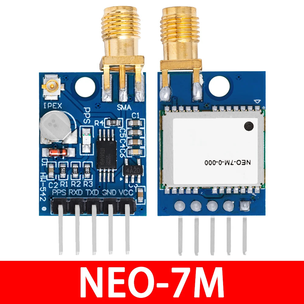 Neo-6m Neo-7m Double Sided Gps Mini Module Neo-m8n Satellite Positioning Microcontroller Scm Mcu Development Board For Arduino