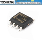 50PCS NE555 NE555N 555 NE555DR Precision Timers IC Chip SOP-8 New For SMD Pulse Generator Oscillation Circuit