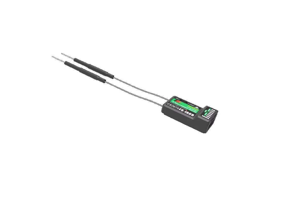 1/2/4pcs Flysky FS-IA6B IA6B 2.4G 6CH Receiver Dual Return PPM Output IBUS Function Suitable RC Fixed Wing Helicopter Glider